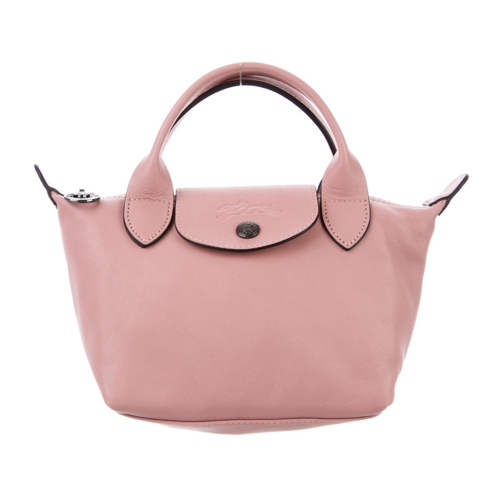 Longchamp mini crossbody leather bag